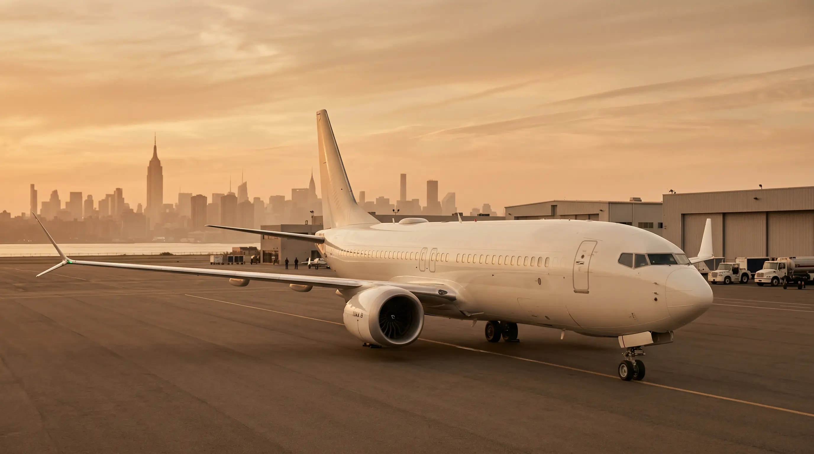 Boeing BBJ MAX 8: New York to Miami