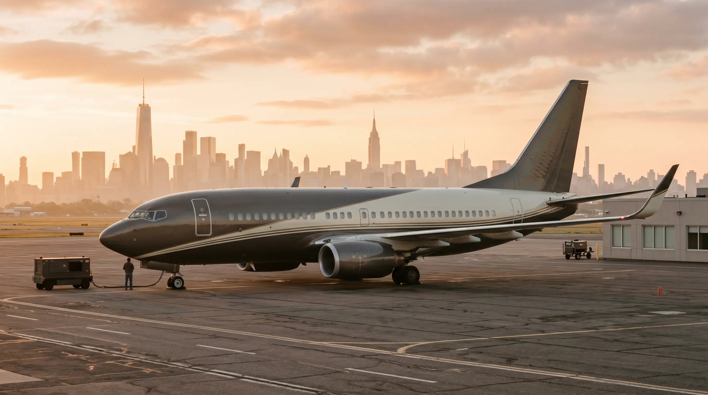 Boeing Business Jet: New York to Miami