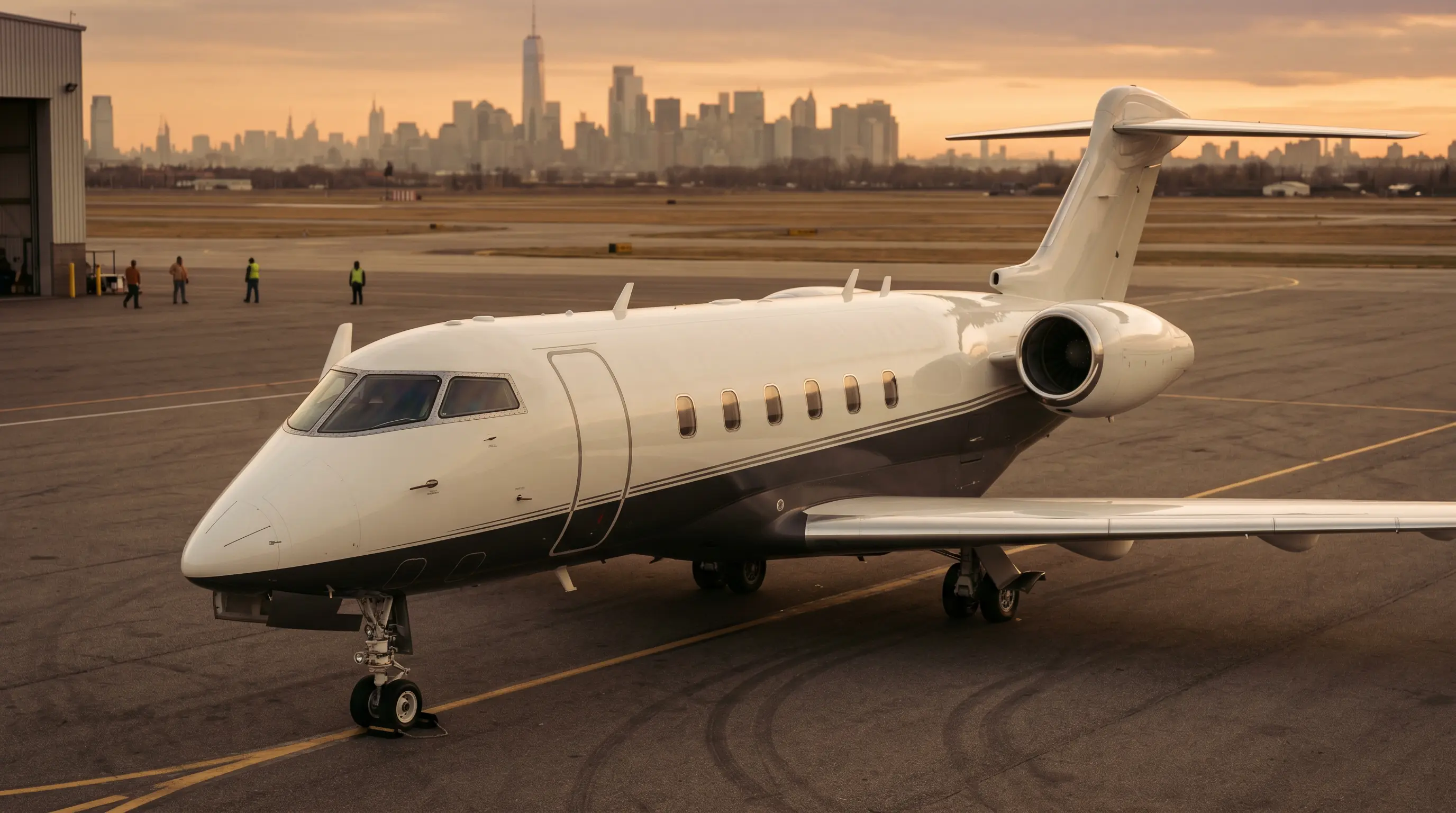 Bombardier Challenger 300: NY to Miami