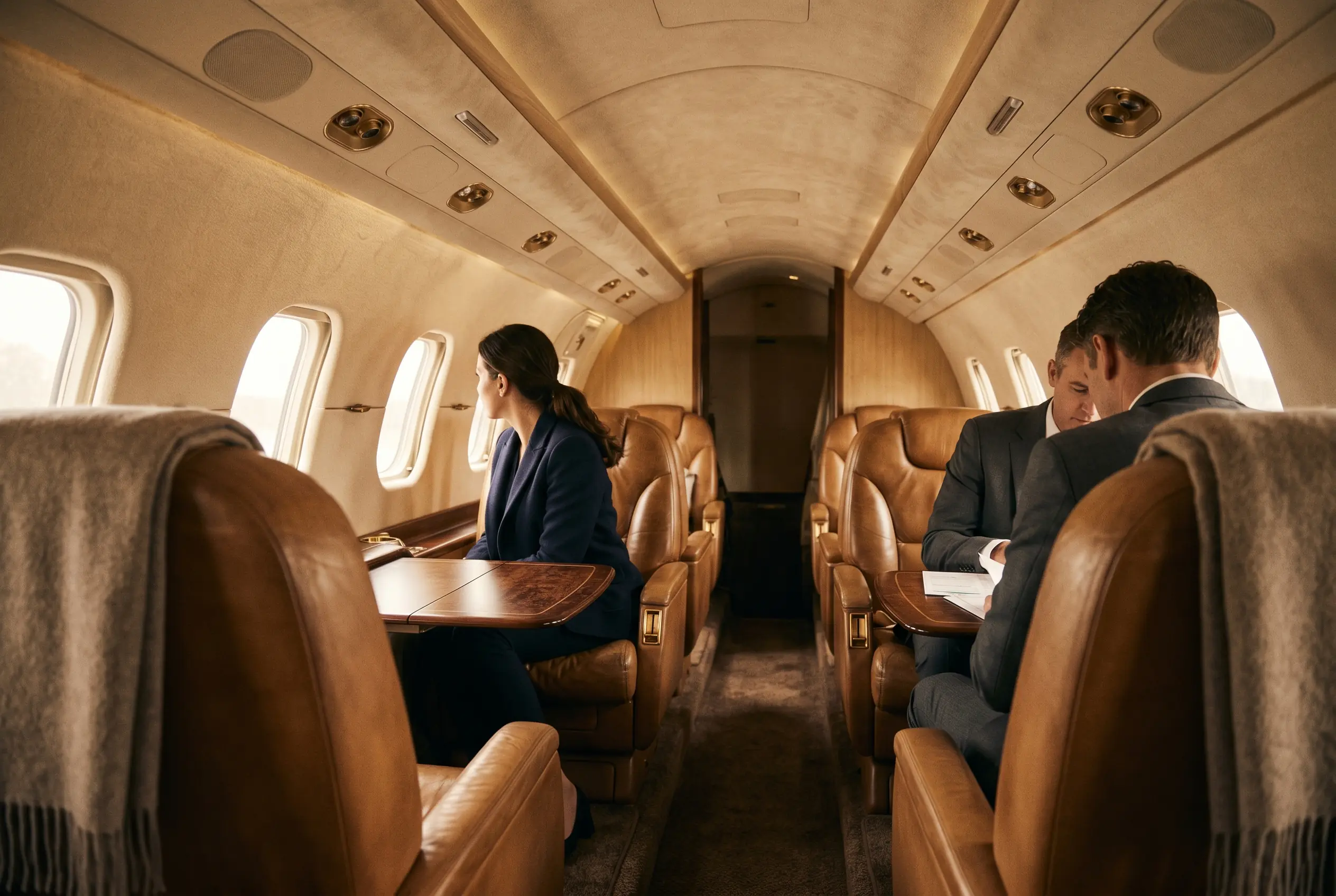 Epic E1000 GX cabin appointed for the New York to Miami charter