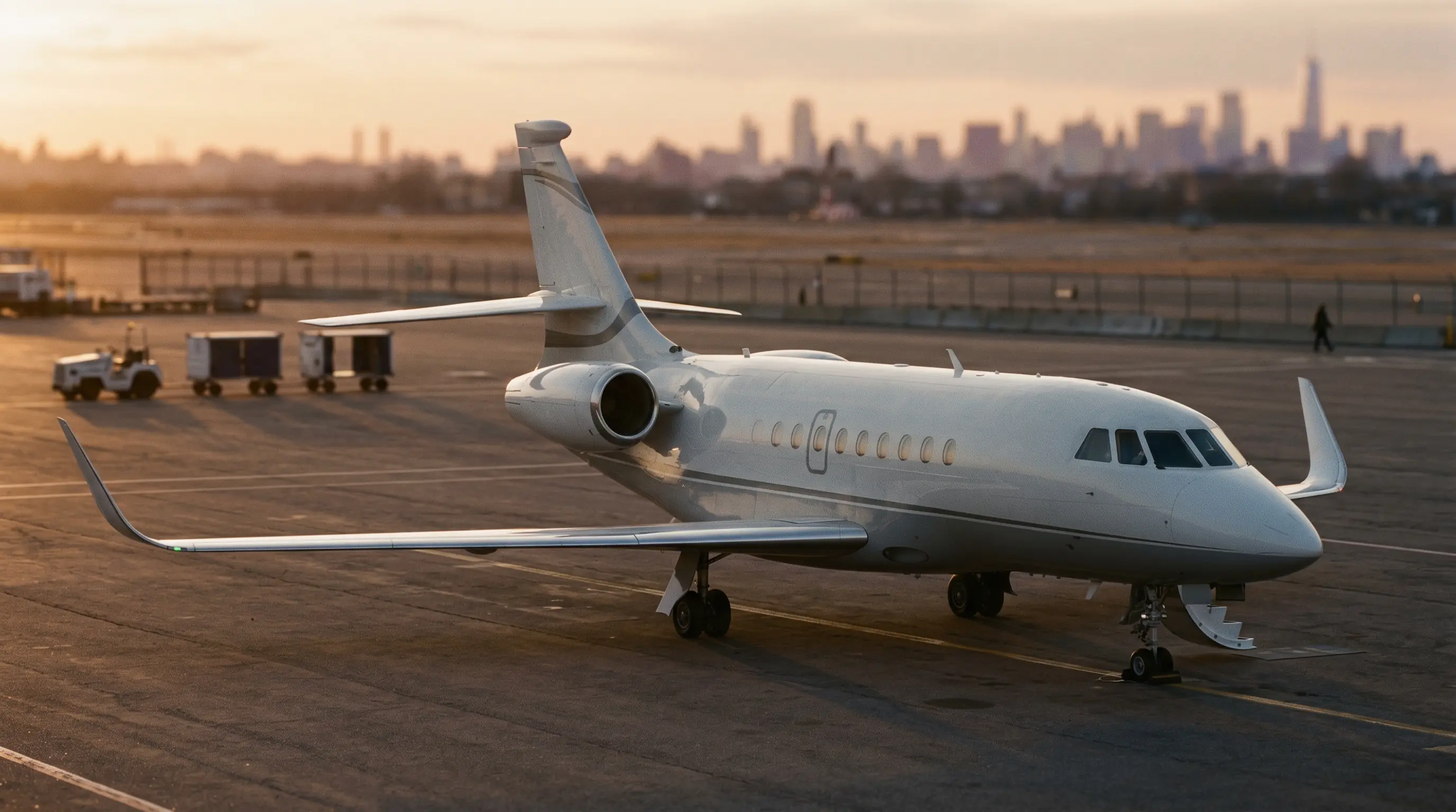 Dassault Falcon 2000LXS: NY to Miami