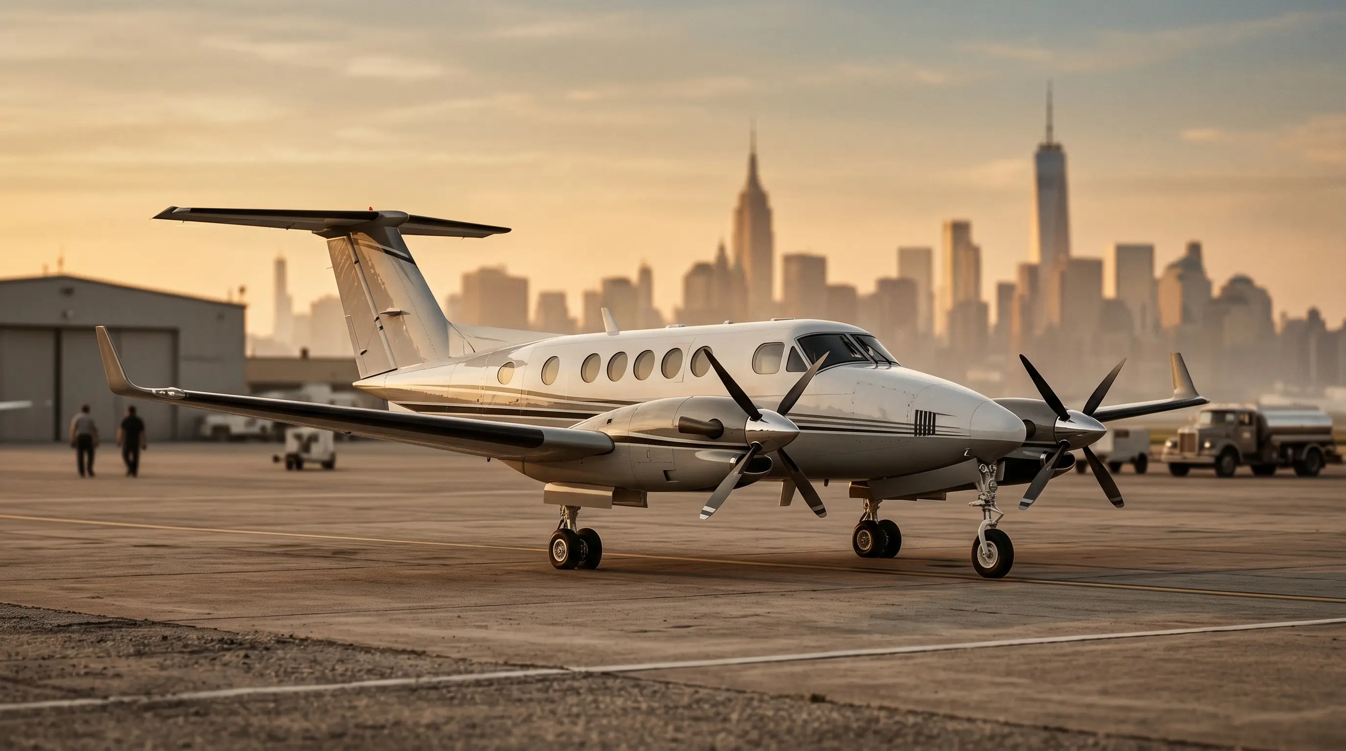 Beechcraft King Air 260: New York to Miami