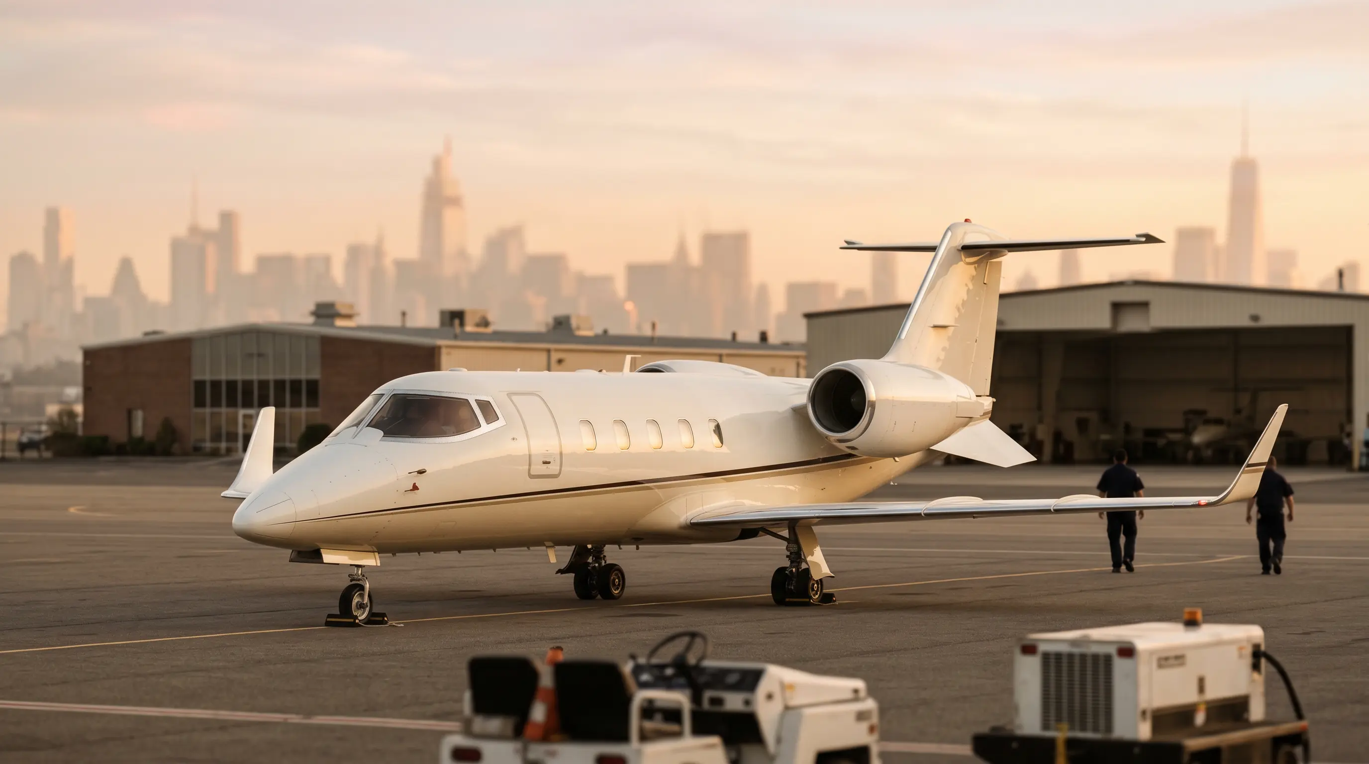 Bombardier Learjet 60XR: New York to Miami